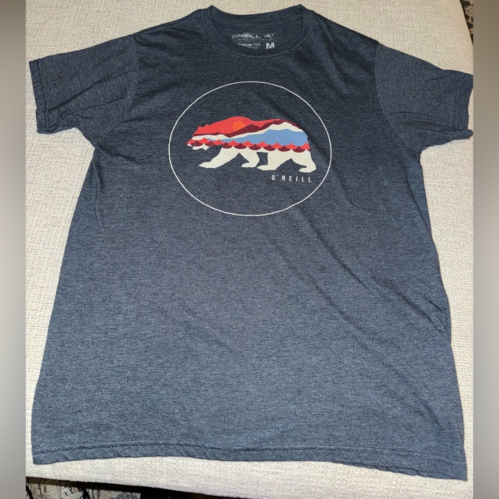 O’Neill men’s blue short sleeve crew neck t-shirt